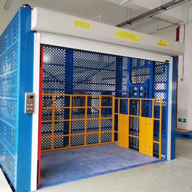 双河导轨式升降货梯