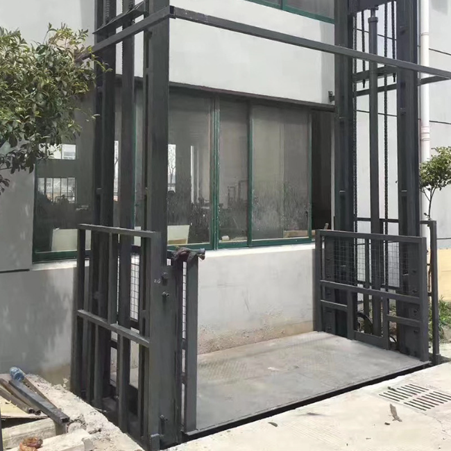 双河5吨室外升降货梯